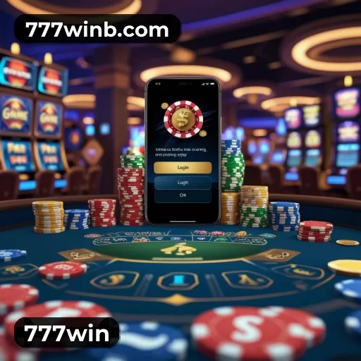 Identidade visual e vitrine de ofertas da plataforma 777win